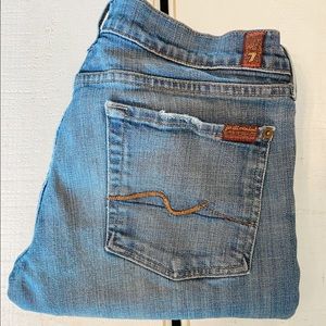 7 For All Mankind Boot Cut Jeans Women’s Size 31